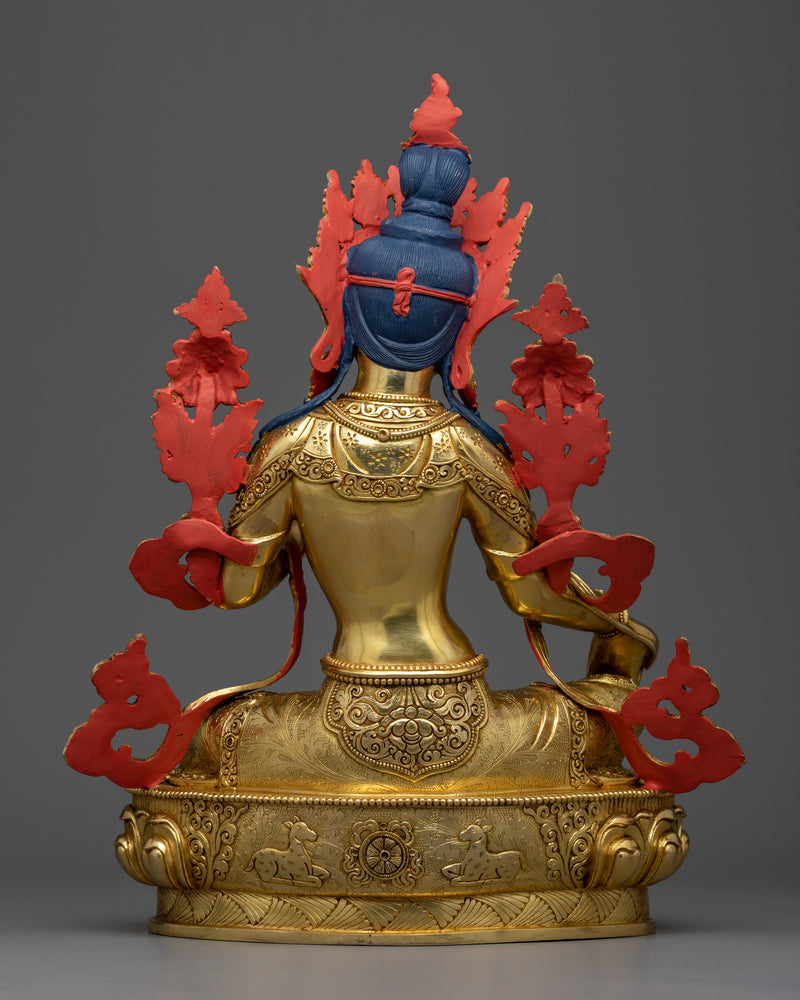 Green Tara Practice Statue | The Beacon of Swift Compassion