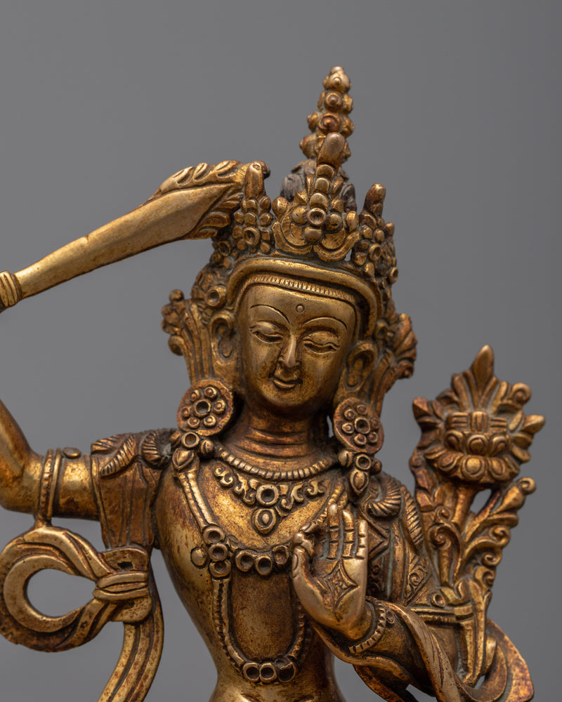 manjushri-long-mantra-statue