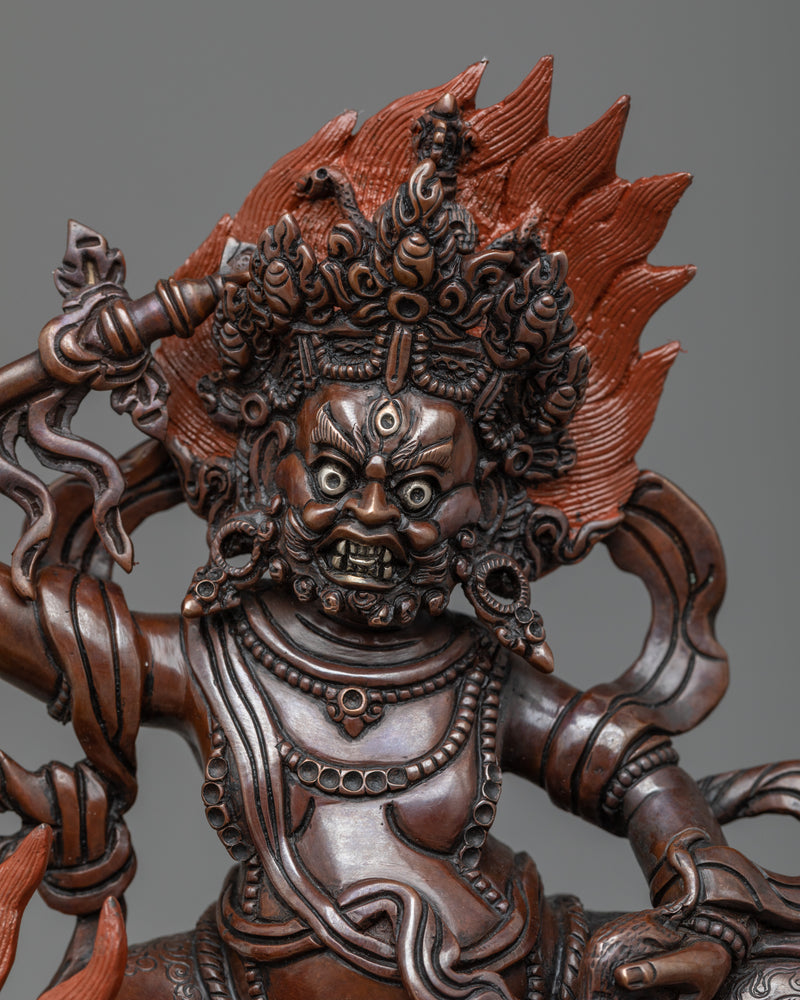 White Jambhala Statue | Wealth Deity - Emanation of Avalokiteshvara