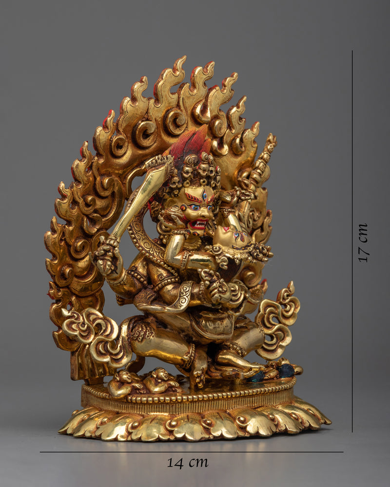 4-armed-mahakala-with-consort-statue