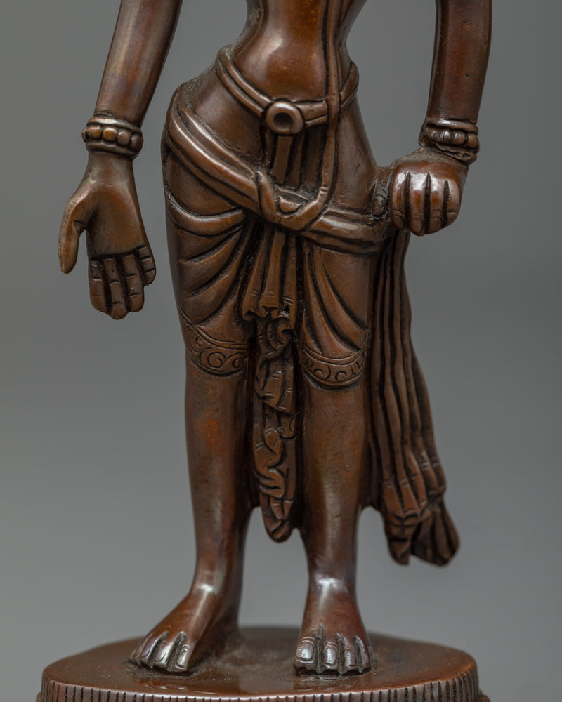 Standing Chenrezig Avalokiteshvara Statue | Embodiment of Compassion