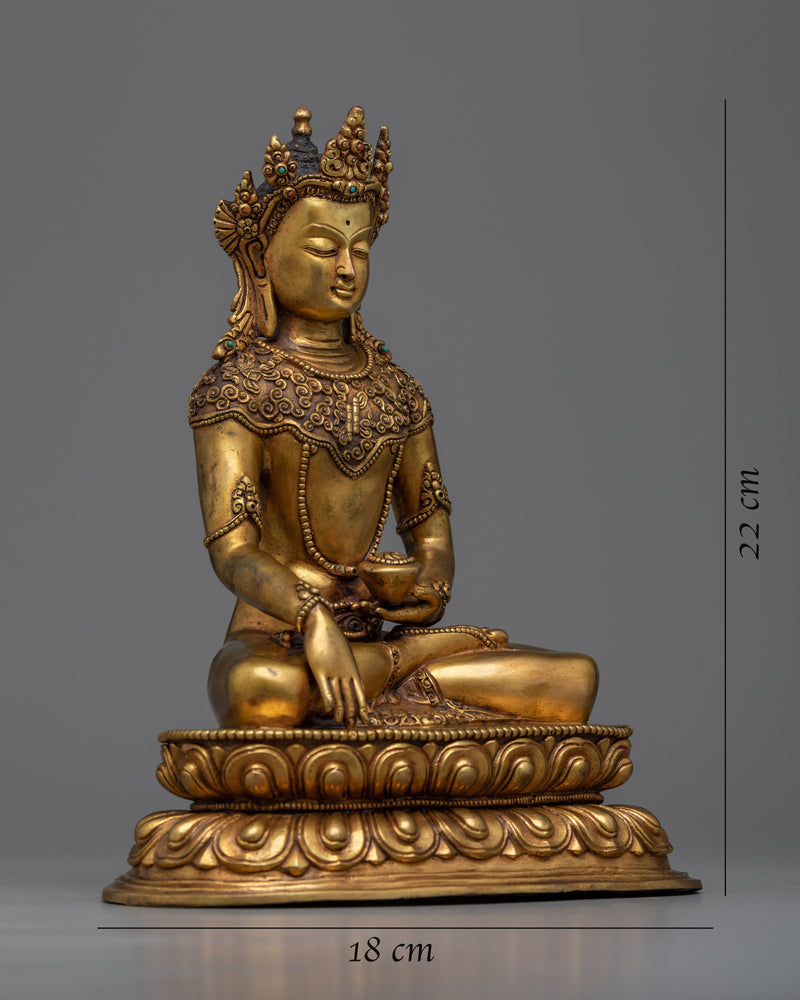 crown-shakyamuni-buddha-statue-for-shrine