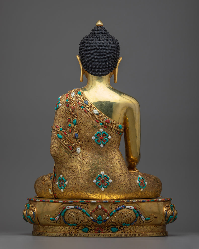 Statue of Shakyamuni Buddha | Enlightenment's Lustrous Beacon