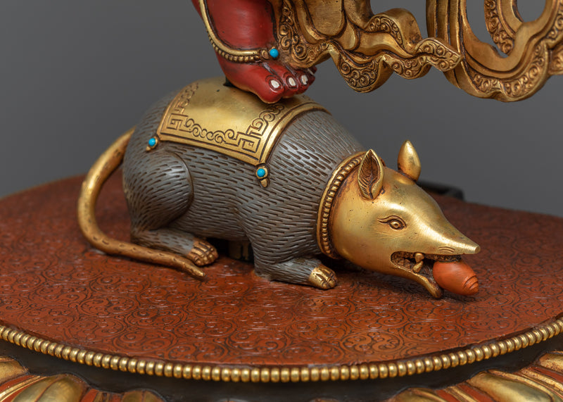 Ganesha Rare Statue | Handmade Elephant-Headed Hindu God