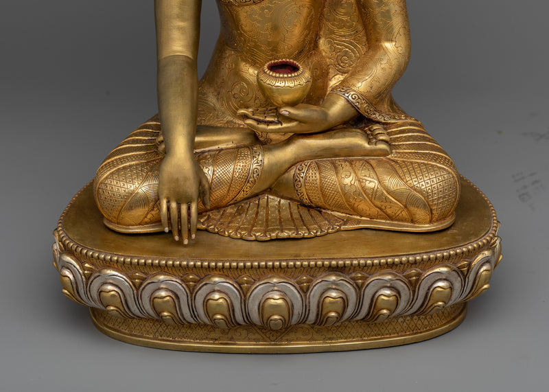 Guru Shakyamuni Buddha Statue | Enlightened Beacon