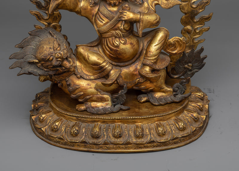 Dorje Lekpa Sculpture | The Guardian of Dharma