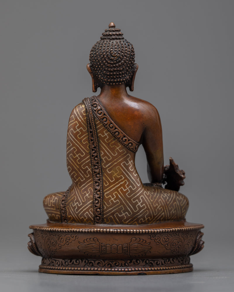 The Medicine Buddha Statuette | Himalayan Traditional Statues