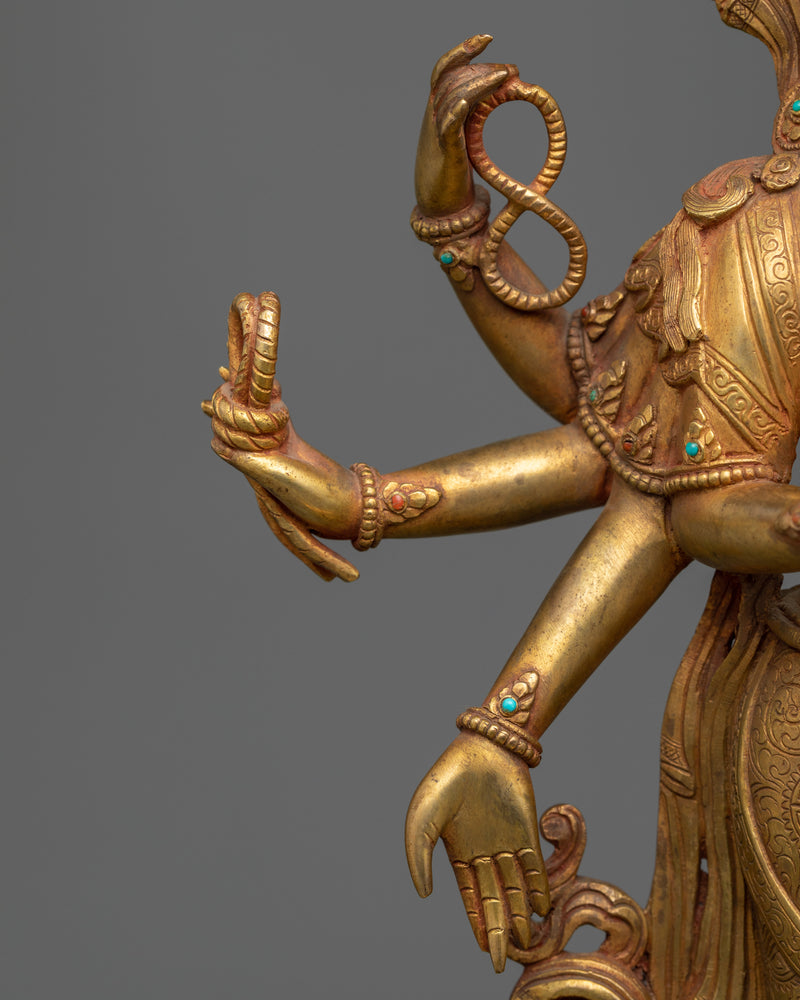 Standing Chenrezig Sculpture For Your Shrine | Elevate Your Spiritual Journey