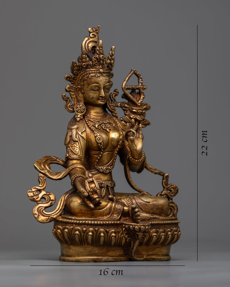 red tara statue