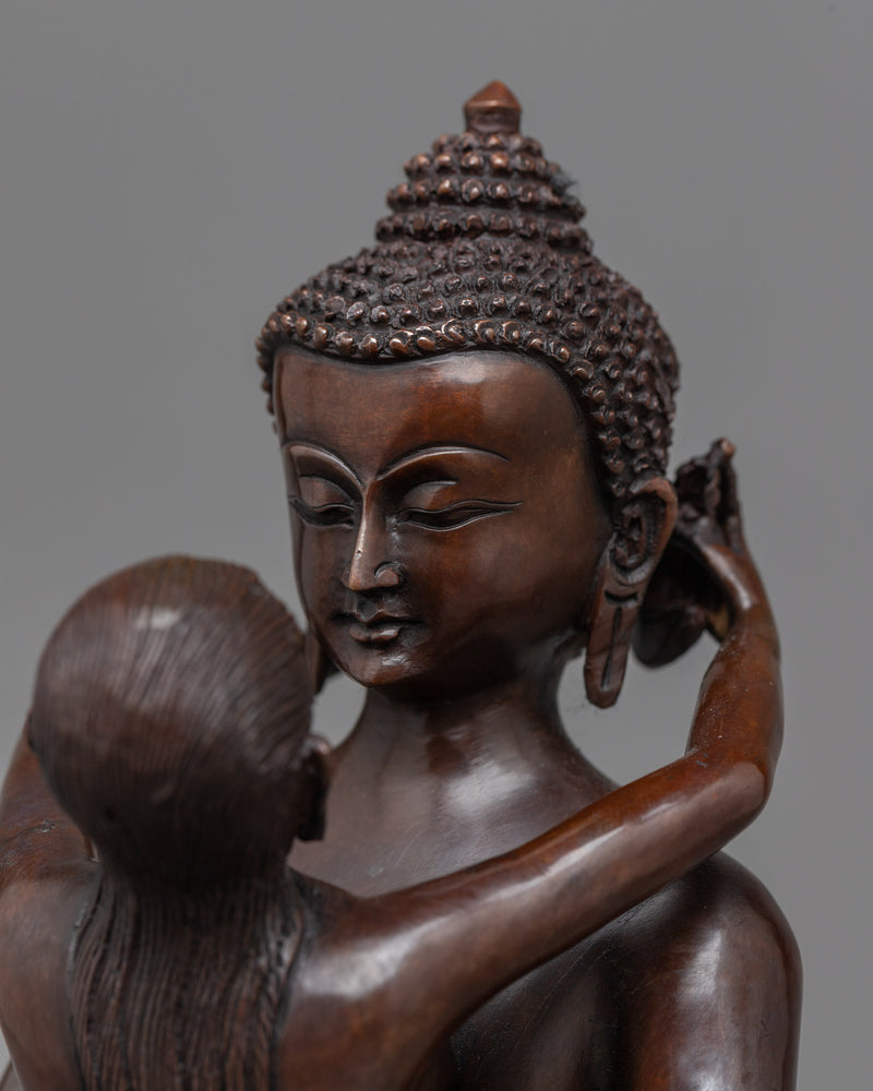 Samantabhadra Buddha Mantra Statue & Consort | The Quintessence of Spiritual Harmony