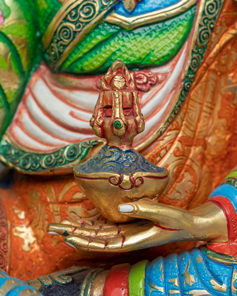 Sacred Padmasambhava Rinpoche Statue | A Beacon of Spiritual Illumination