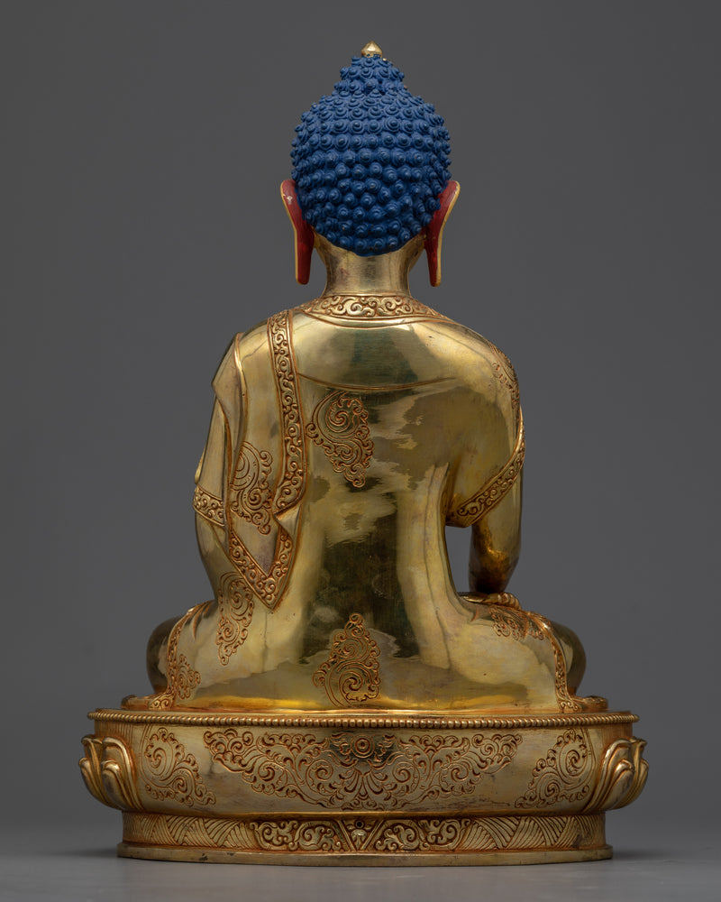 Shakyamuni Buddhist Temple Statue | The Enlightening Presence of the Buddha