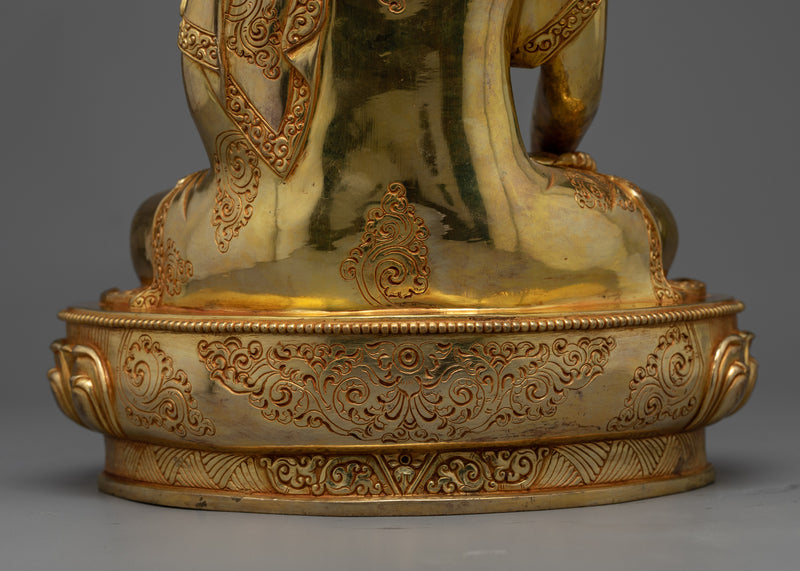 Shakyamuni Buddhist Temple Statue | The Enlightening Presence of the Buddha