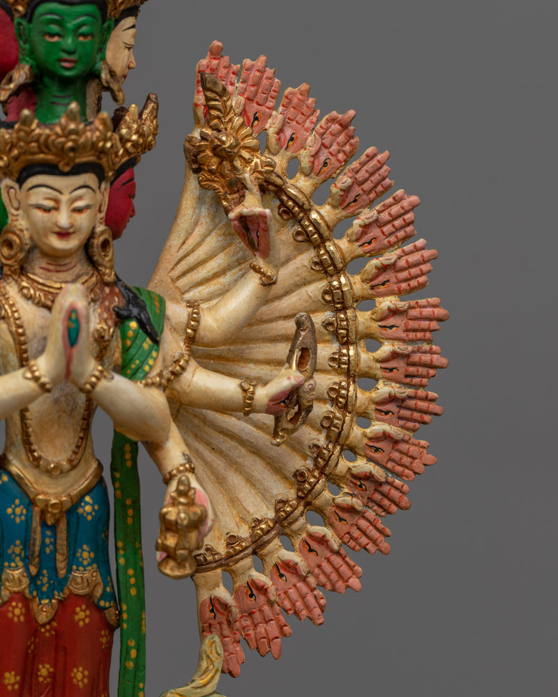 1000 Armed Chenrezig Statue | A Symphony of Compassion and Craftsmanship