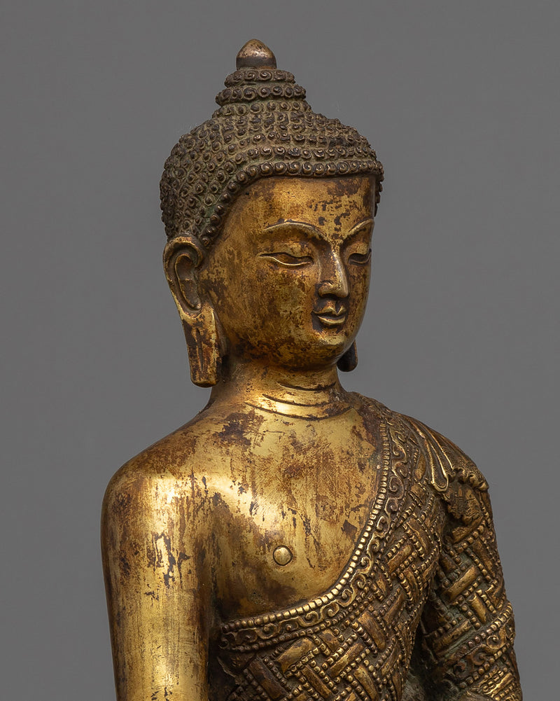 Shakyamuni Buddha Antique Artwork | Time-Honored Craftsmanship