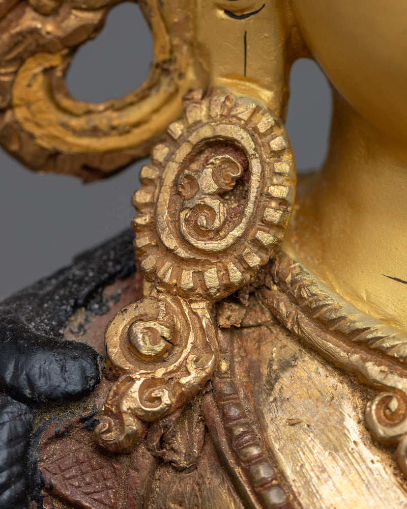 Exquisite Manjushri Dharma Center Statue | A Masterpiece of Spiritual Artistry