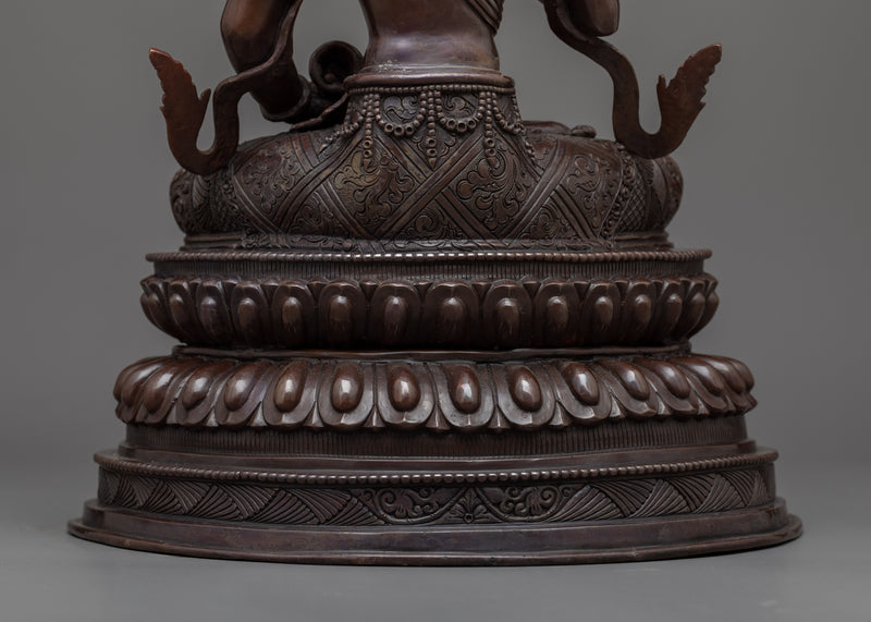 Serene Small Vajrasattva Statue | A Beacon of Purification and Spiritual Renewal