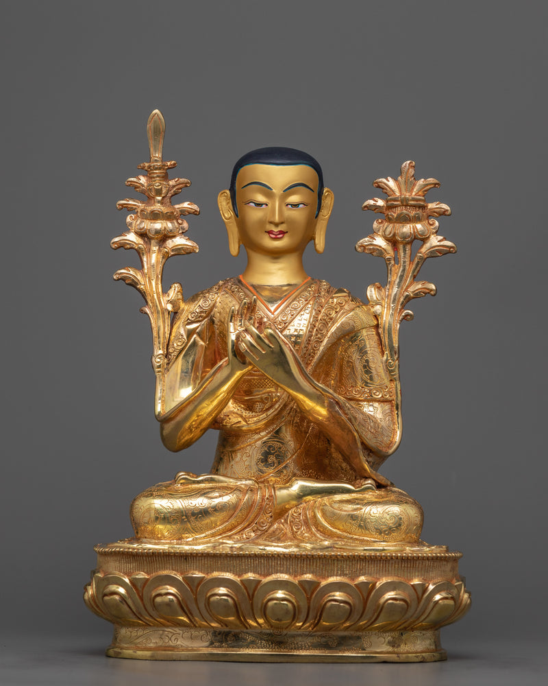 lama tsongkhapa statue 