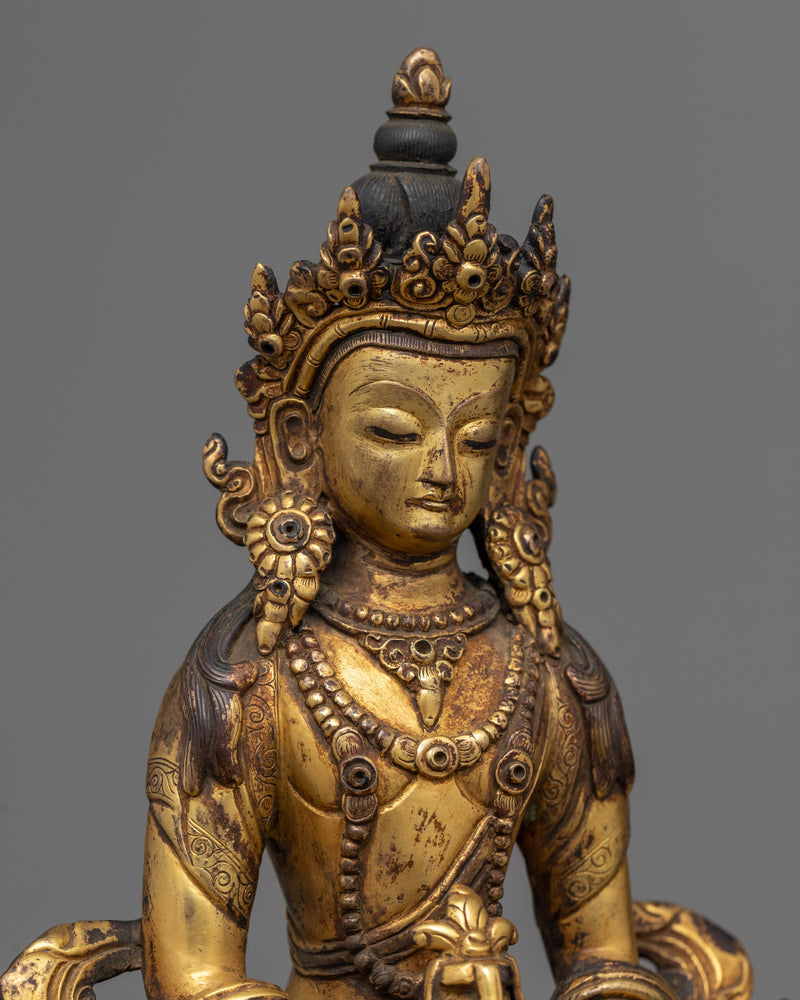 Amitayus Sutra Statue | Rediscover Serenity with this Buddhist Artifact