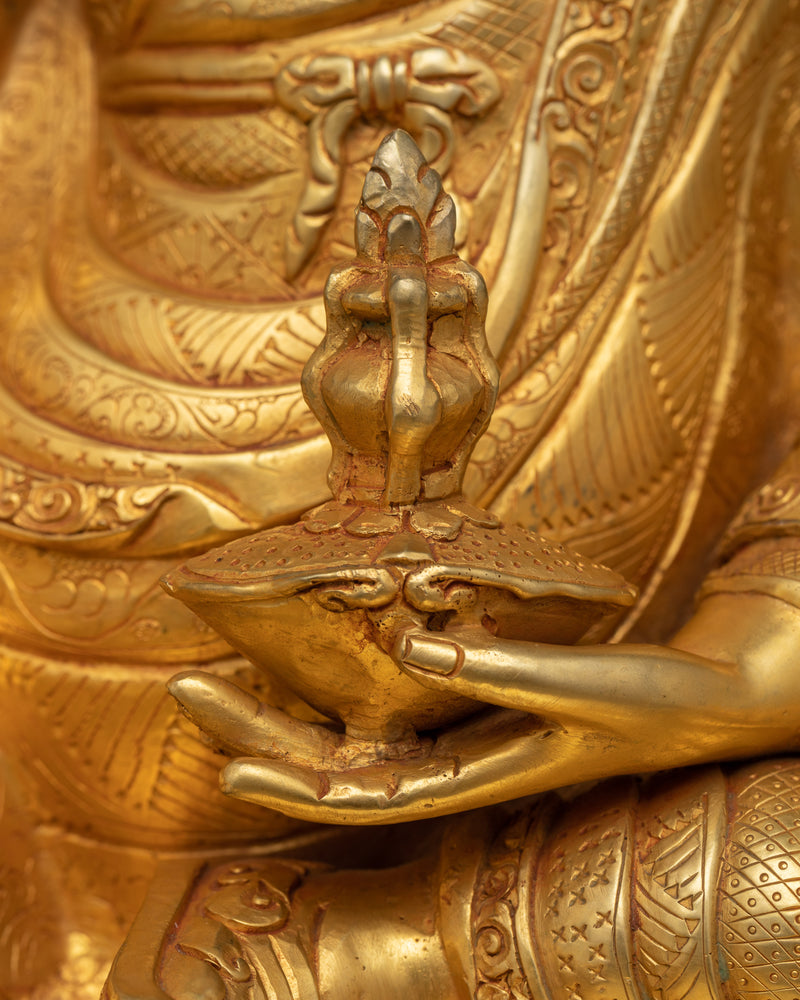 Padmasambava Statue | 19.2" Lotus Born Master | Second Buddha