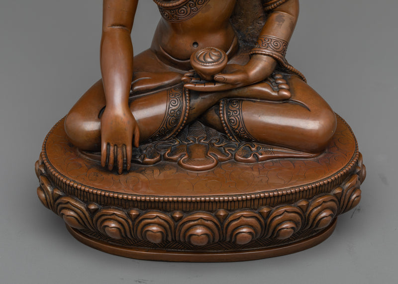 11" Shakyamuni Buddha Statue | Handmade in Nepal