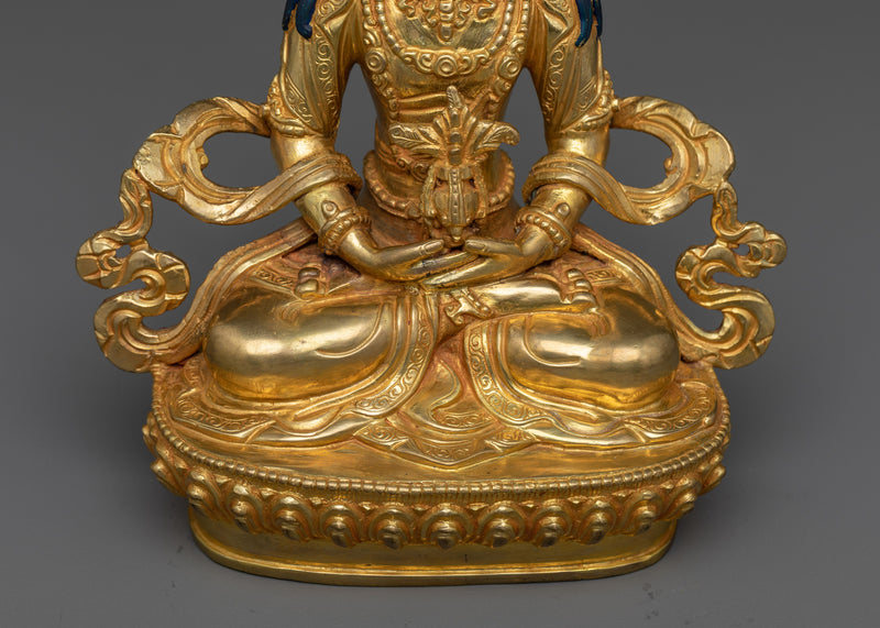 Amitayus Gold Statue | Buddha of “Infinite Life