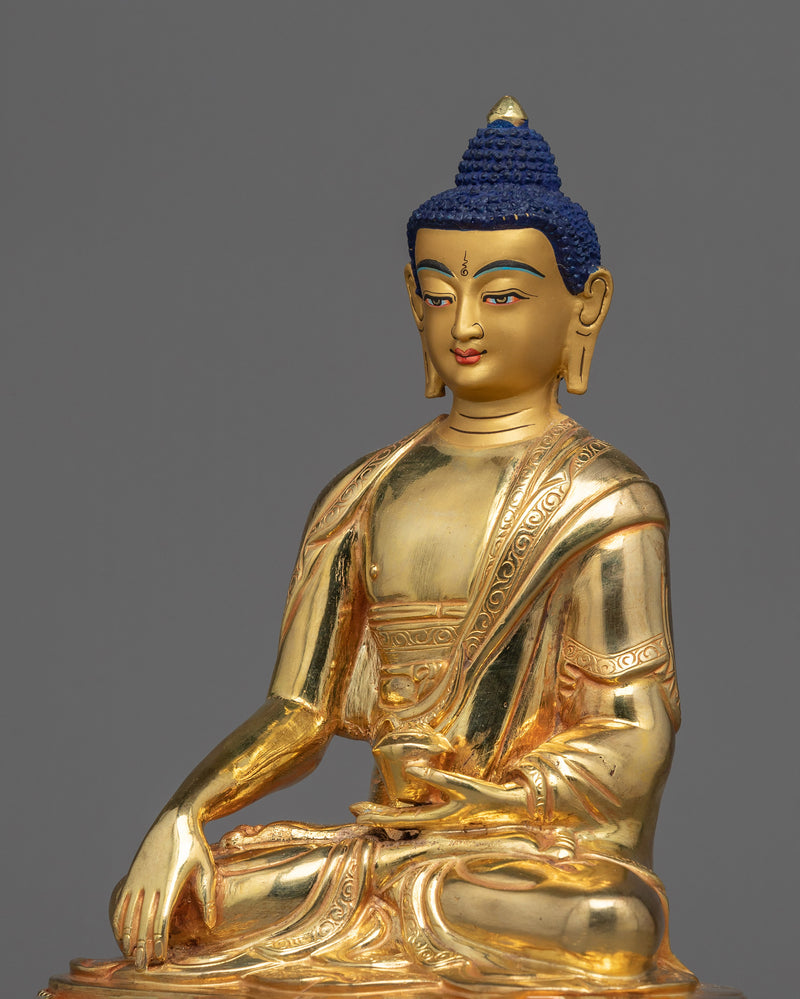 8.4" Buddha Statue | Handmade in Nepal