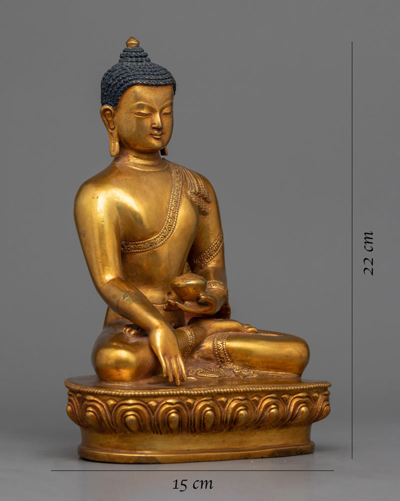 Shakyamuni Buddha Rupa | Traditional Himalayan Nepali Art