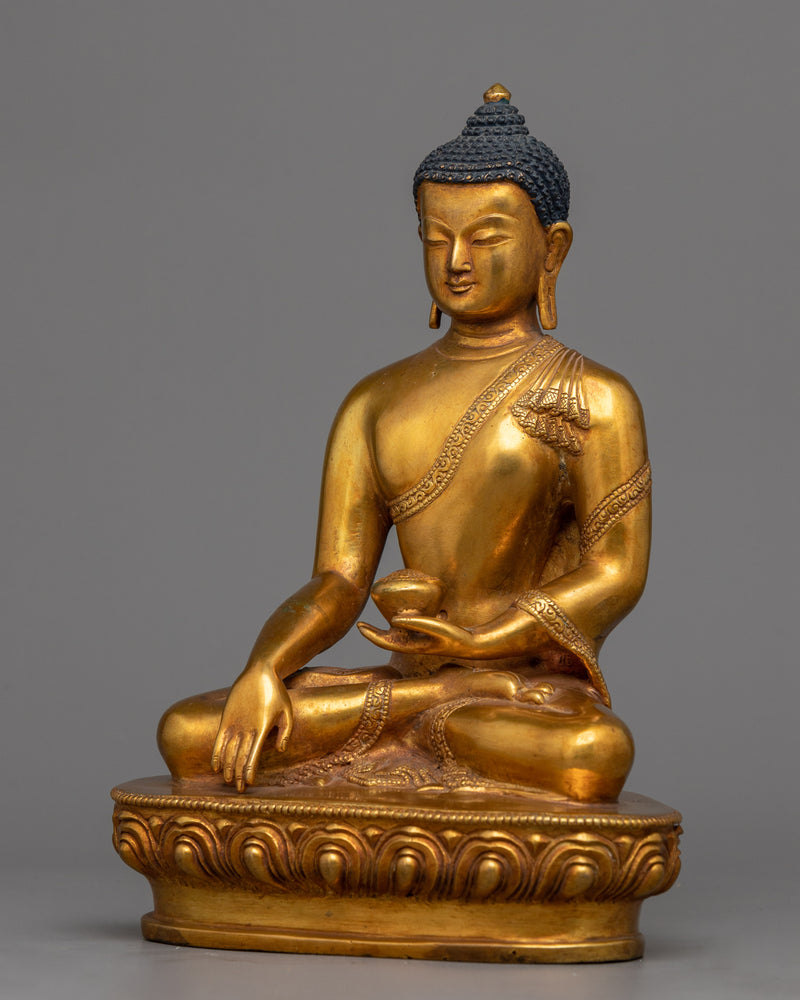 Shakyamuni Buddha Rupa | Traditional Himalayan Nepali Art