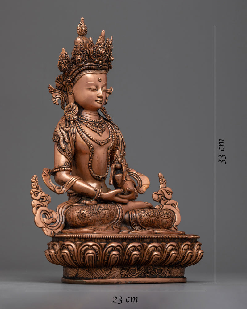 Longevity Amitayus Buddha Statue 