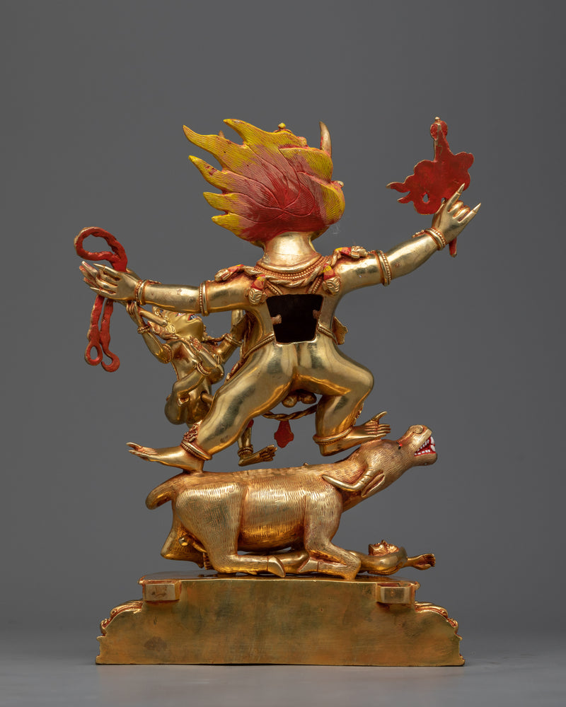 Yamantaka Consort Statue | The "Destroyer of Death" Deity