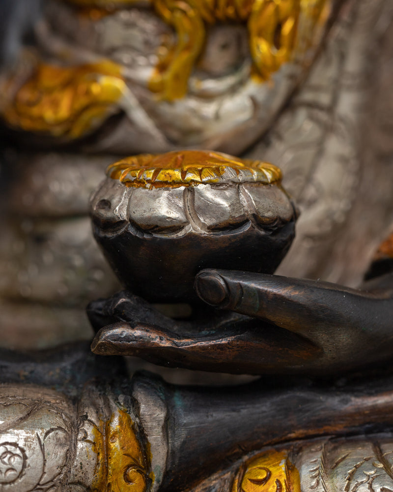 Shakyamuni Buddha seated in Meditation | Fine Nepali Artwork