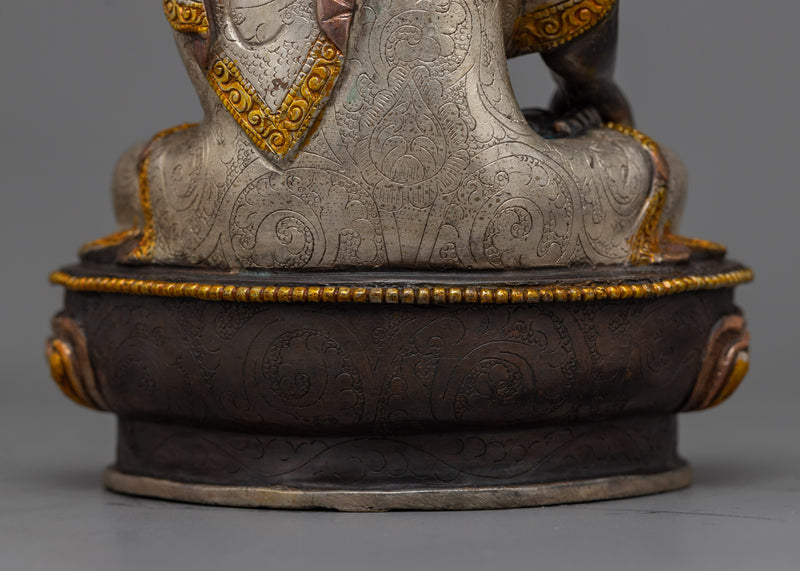 Shakyamuni Buddha Statue 9 Inch | Crowned Siddhartha Gautam