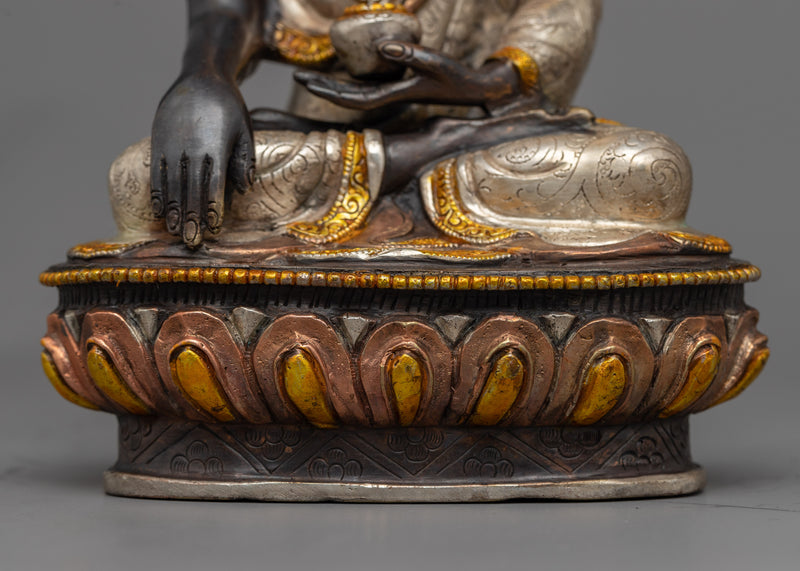 Shakyamuni Buddha Statue 9 Inch | Crowned Siddhartha Gautam