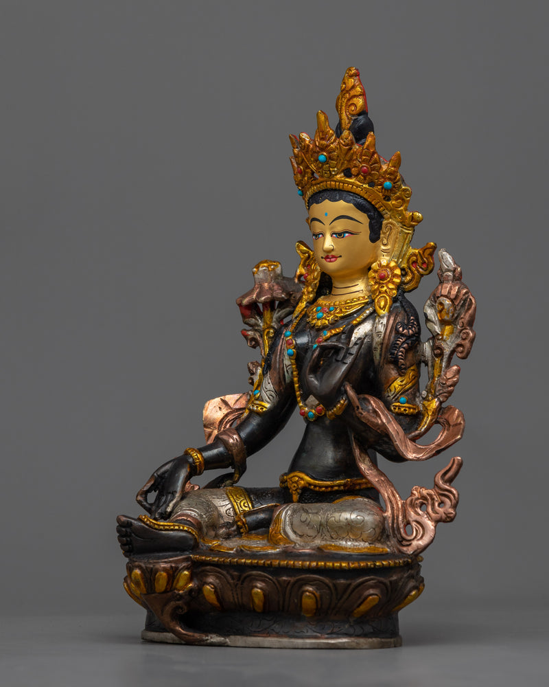 green-tara-deity-figure