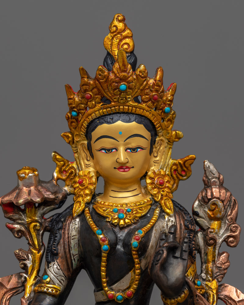 green-tara-deity-figure