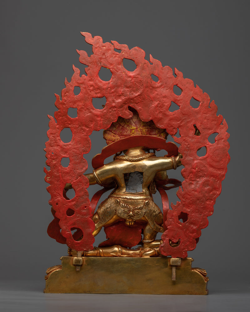 The Resplendent Vajrapani Butadamara | A Testament to Divine Vigor