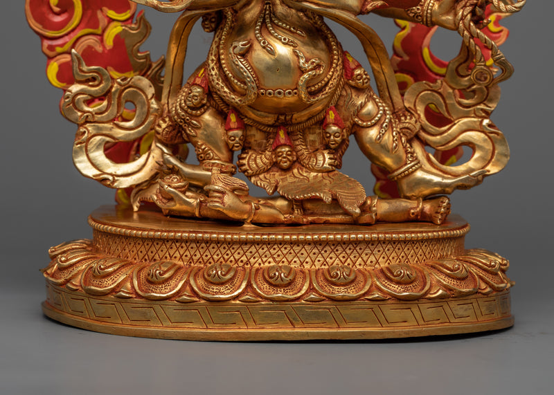 The Resplendent Vajrapani Butadamara | A Testament to Divine Vigor