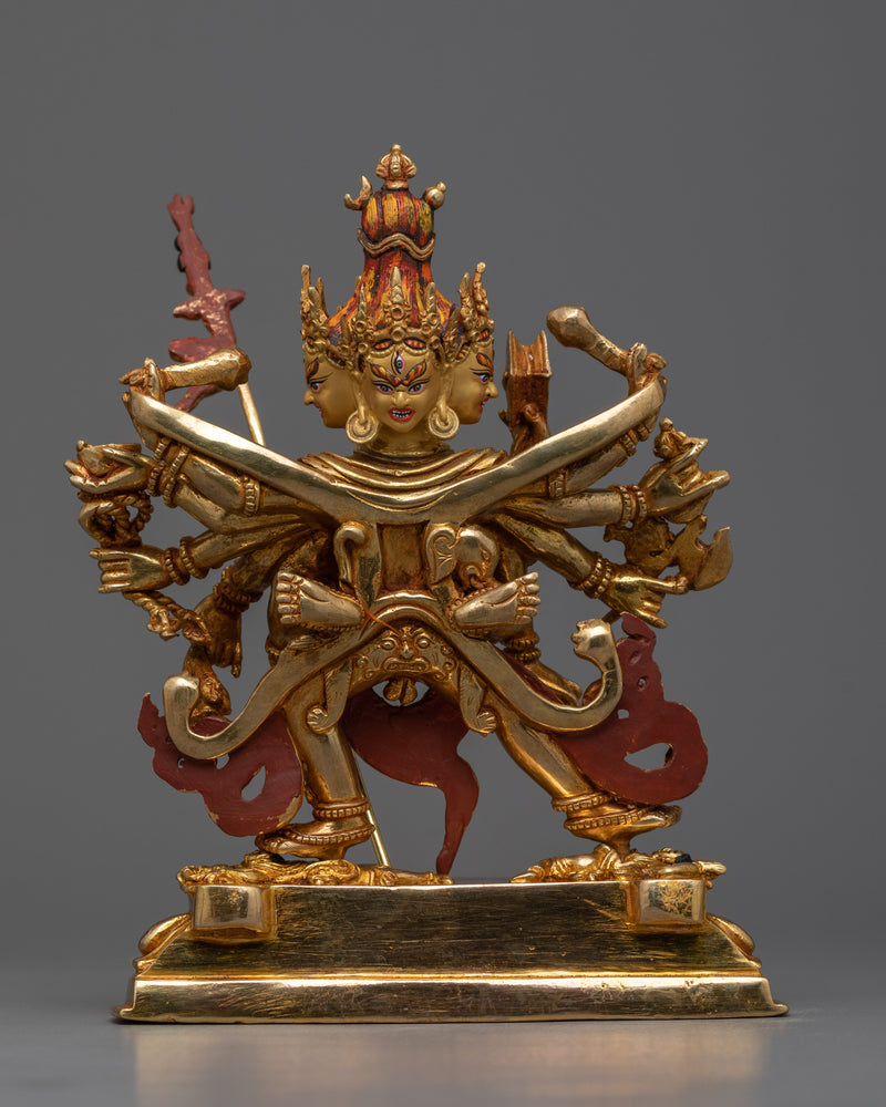 Chakrasamvara Mantra Statue | Discover the Sacred Yidam for your Meditation