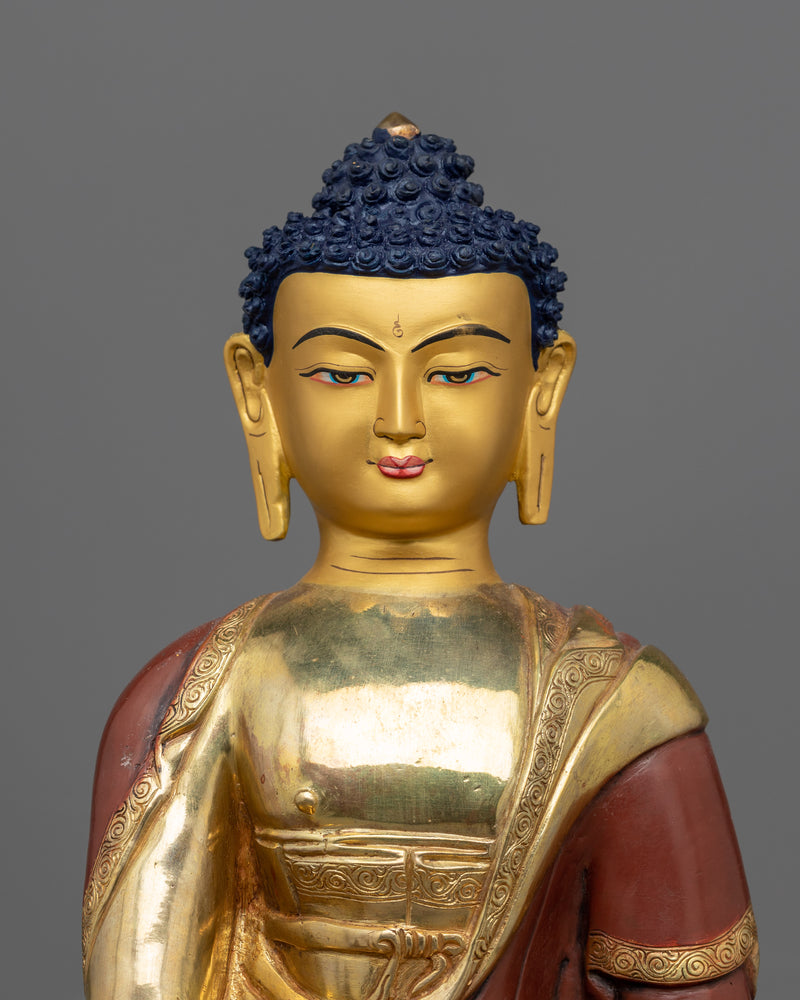 lapis lazuli medicine buddha statue 