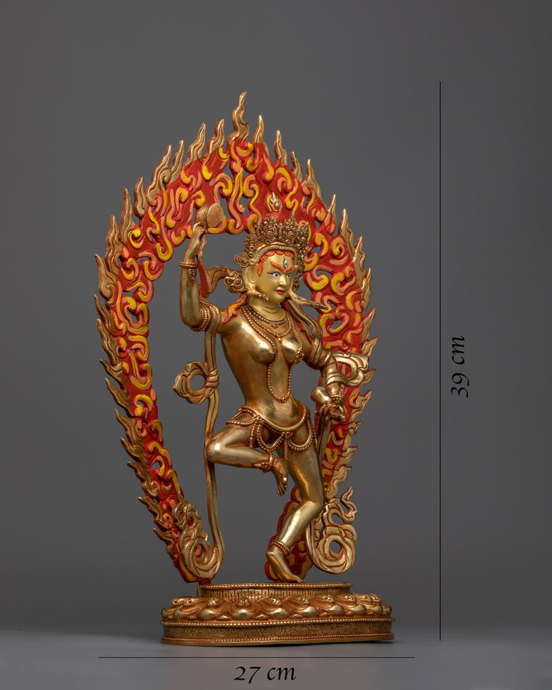 Machig Labdron Gold Statue