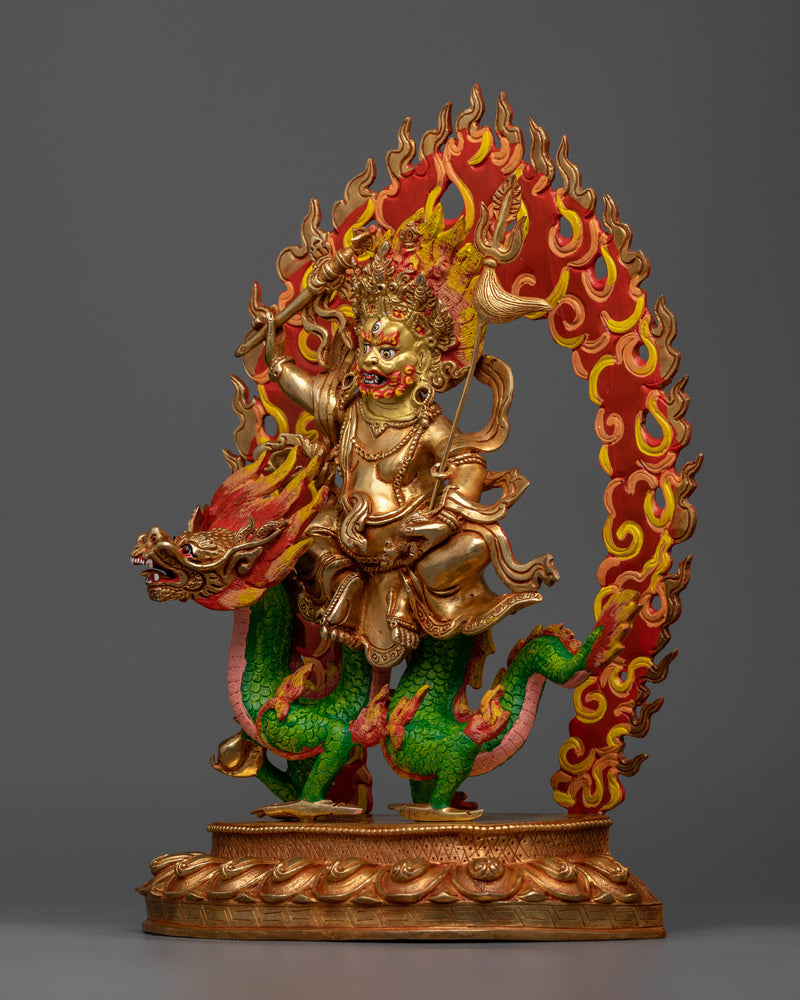 White Jambhala Statue | Compassionate Manifestation of the Bodhisattva Chenrezig