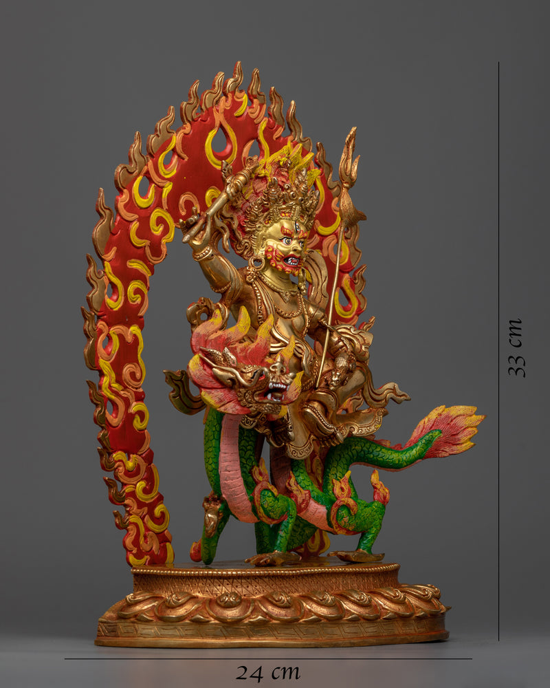 White Jambhala Statue