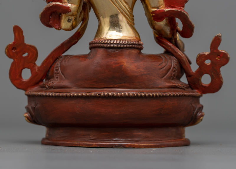 Green Tara 9 Inch Statue | Compassionate Female Buddha