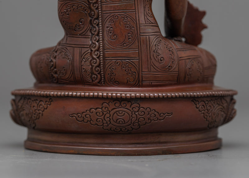 Medicine Buddha Bhaisajyaguru Statue | Handmade in Nepal