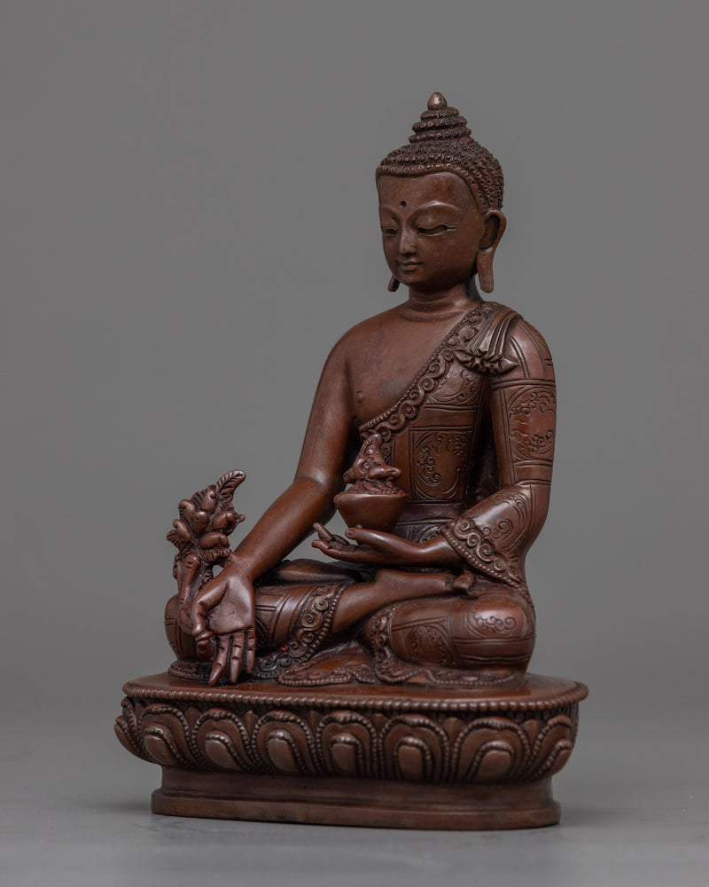 Medicine Buddha Bhaisajyaguru Statue | Handmade in Nepal