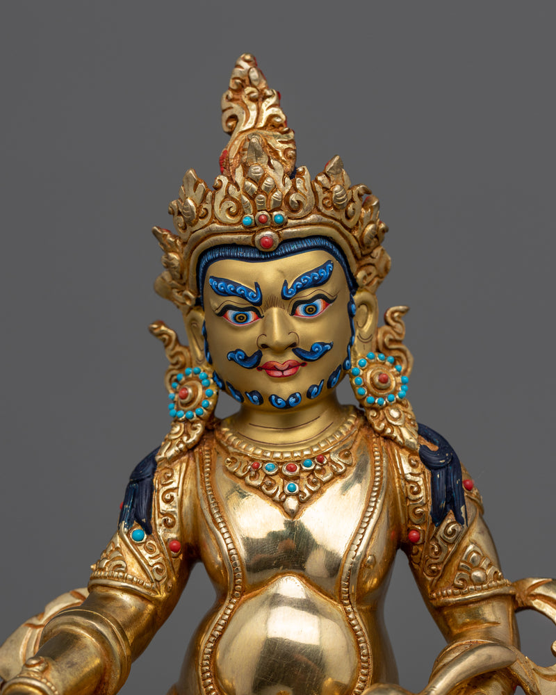 Dzambhala Wealth Deity Statue | God of Fortune