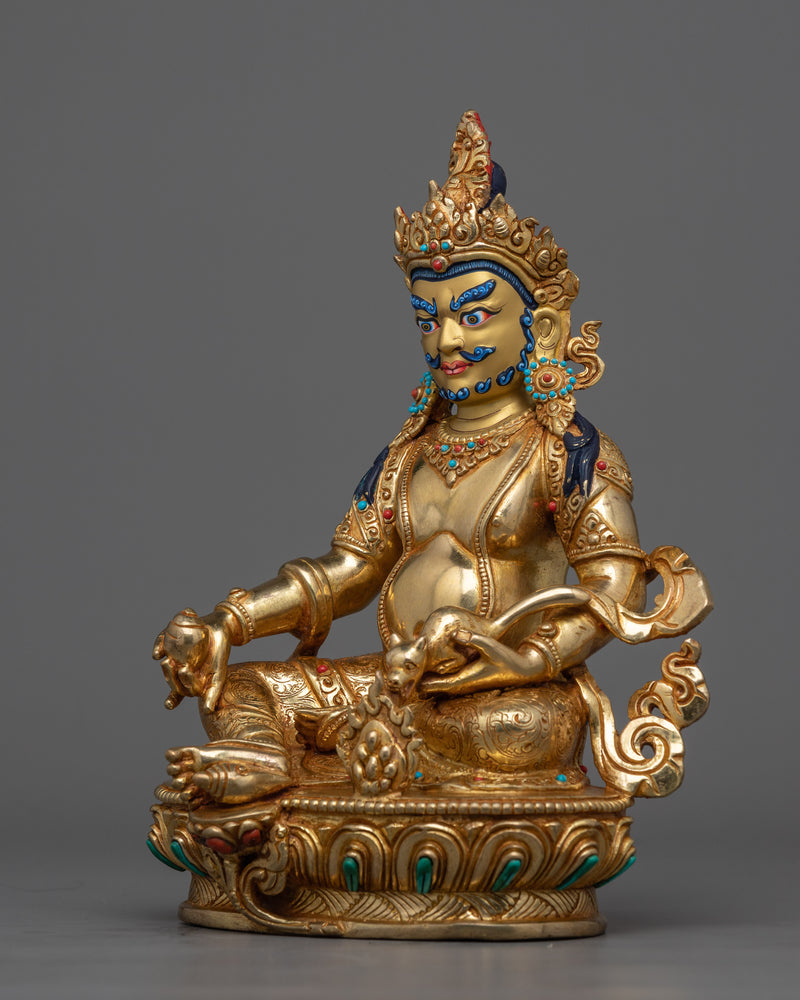 Dzambhala Wealth Deity Statue | God of Fortune