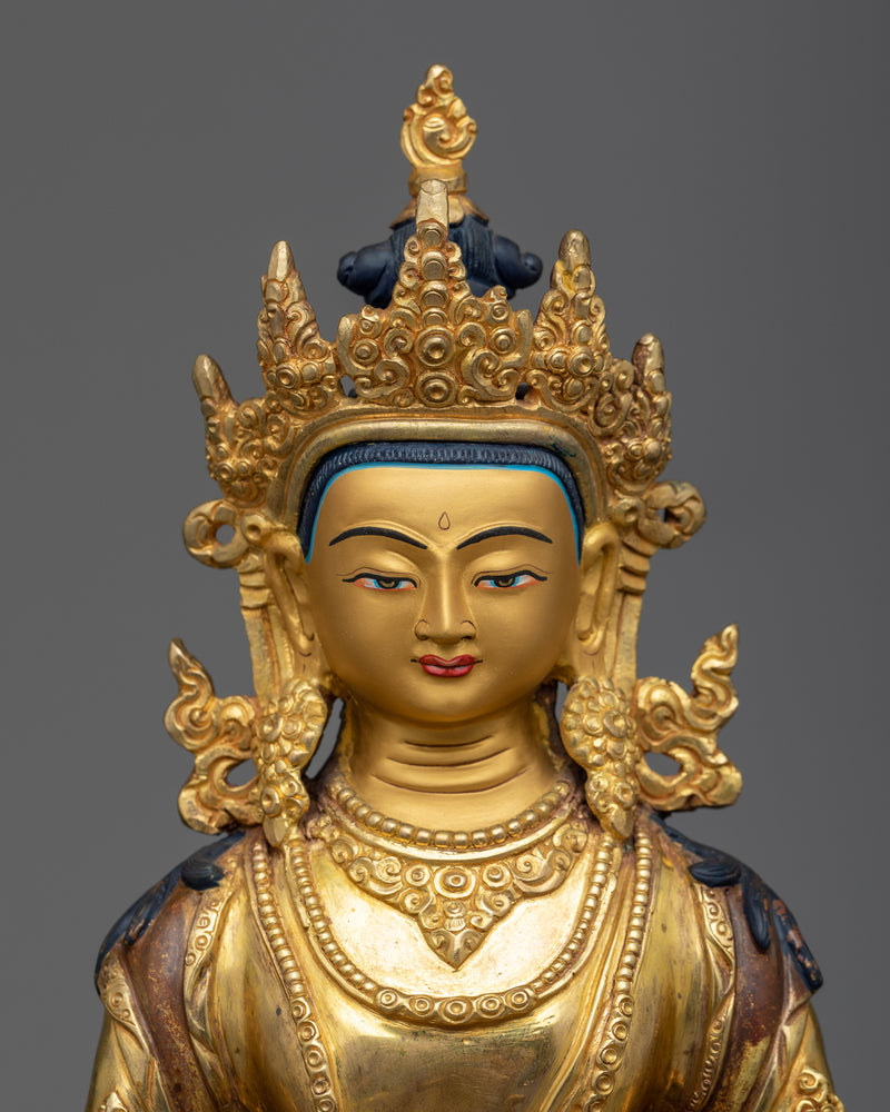 Amitayus 12.5 Inch Statue | Buddha of Infinite Life