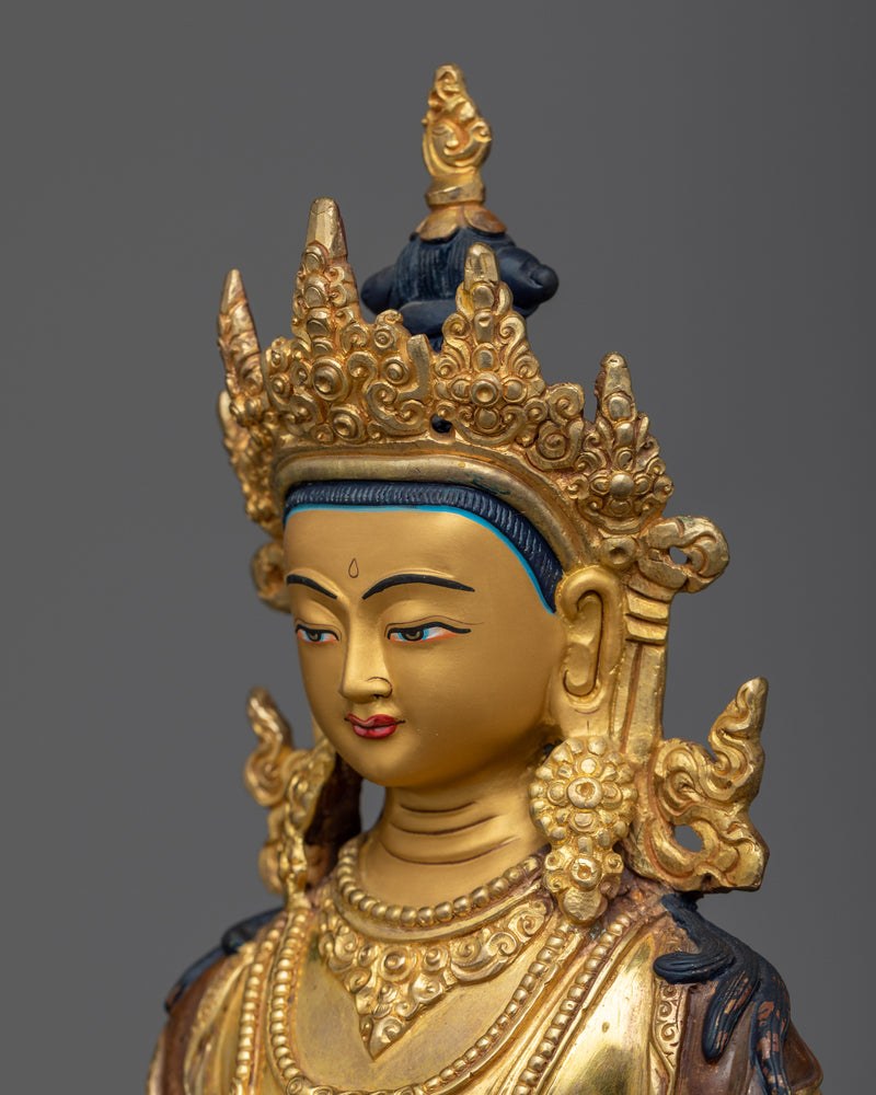 Amitayus 12.5 Inch Statue | Buddha of Infinite Life